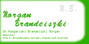 morgan brandeiszki business card